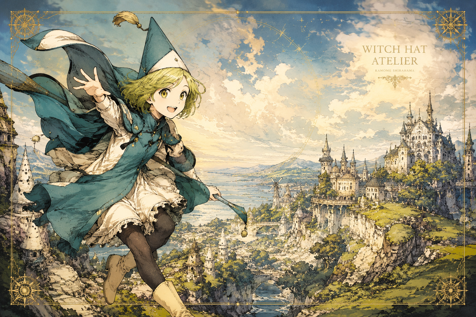 Is Witch Hat Atelier Dark Fantasy?